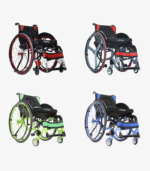 Manual Foldable Outdoor Sport Wheelchair Dubai UAE - Stela MN10
