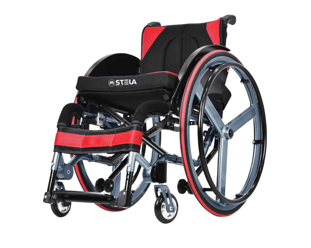 Manual Foldable Outdoor Sport Wheelchair Dubai UAE - Stela MN10
