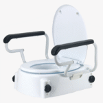 Raised Toilet Seat for Seniors with Restricted Mobility