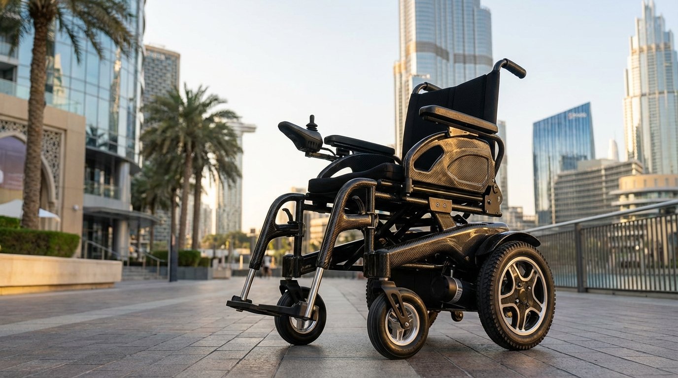 carbon fiber electric wheelchair UAE