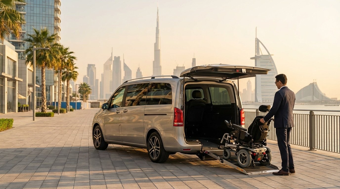 wheelchair accessible transport Dubai