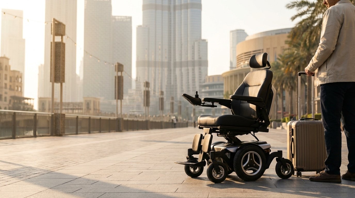 traveling with electric wheelchair UAE airlines